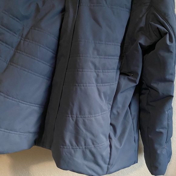 Obermeyer Tuscany ll Insulated Thermore Blue Fur-Trimmed Hooded Winter Jacket 20 - Picture 7 of 16